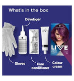 Schwarzkopf LIVE Amethyst Chrome U69 Permanent Hair Dye