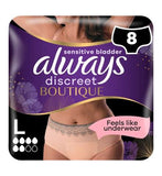 Always Discreet Boutique Pants Plus Large - 8 pants