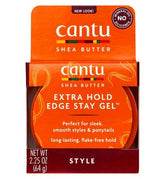 Cantu Shea Butter for Natural Hair Extra Hold Edge Stay Gel 64g