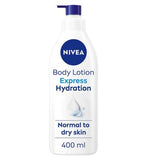 NIVEA Express Hydration Body Lotion for Normal Skin, 400ml