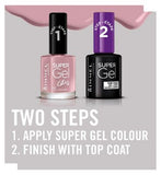 Rimmel 60 Seconds Super Shine Nail Polish 900 Rita's Black