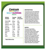 Centrum MultiGummies Multivitamins Mixed Fruit - 60 Gummies