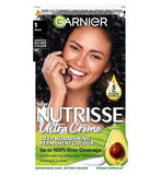 Garnier Nutrisse 1 Black Permanent Hair Dye