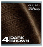 Clairol Root Touch-Up Permanent Hair Dye 4 Dark Brown 30ml