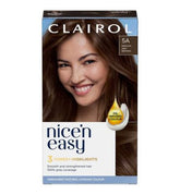 Clairol Nice'n Easy Crème Oil Infused Permanent Hair Dye 5A Medium Ash Brown 177ml