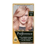 L’Oréal Paris Preference Permanent Hair Dye, Luminous Colour, Rose Light Gold 8.23