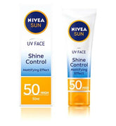 NIVEA SUN UV Face Sun Cream SPF 50 Shine Control 50ml