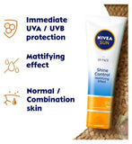 NIVEA SUN UV Face Sun Cream SPF 50 Shine Control 50ml