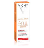 Vichy Capital Soleil Anti-Ageing 3-in-1 Daily Sun Protection Cream For Face SPF50 50ml
