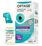 Optase Comfort Dry Eye Spray - for Dry, Tired, Irritated and Strained Eyes and Eyelids - 300 Sprays - 17ml