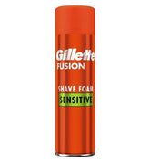 Gillette Fusion Shave Foam with Almond Oil, For Sensitive Skin, 250ml