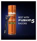 Gillette Fusion Shave Foam with Almond Oil, For Sensitive Skin, 250ml