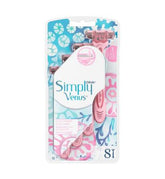 Gillette Simply Venus 3 Women's Disposable Razors, 8 Pack
