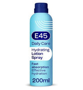 E45 Daily Hydrating Lotion Spray Moisturiser to Repair and Moisturise Dry and Sensitive Skin - 200ml