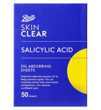Boots skin clear oil absorbing sheets 50pk