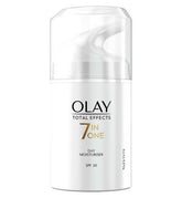 Olay Total Effects SPF 30, 7 in 1 Anti-Ageing Moisturiser, 50ml, Our Strongest SPF Protection