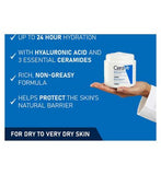 CeraVe Moisturising Cream Pot with Hyaluronic Acid & Ceramides for Dry to Very Dry Skin 454g