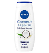NIVEA Shower Cream Gel, Indulgent Moisture Coconut, 250ml