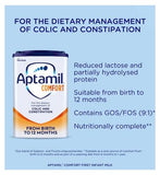 Aptamil Comfort Baby Milk Formula Powder from Birth to 12 Months 800g