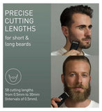 Panasonic Wet & Dry Electric Beard, Hair & Body Trimmer, 3 Attachments, 58 Cutting Lengths, ER-GB86, Sharpest Japanese Blades
