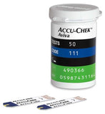 Accu-Chek® Aviva Blood Glucose Test Strips - 50 strips