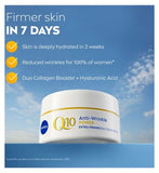NIVEA Q10 Power Anti-Wrinkle + Firming Face Cream 50ml