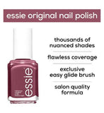 Essie Nail Polish 41 Island Hopping Dusty Purple Colour, Original High Shine and High Coverage Nail Polish 13.5 ml