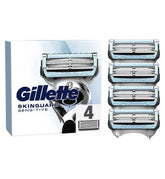 Gillette SkinGuard Sensitive Razor Blade Refills for Men, 4 Blades