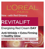 L'Oreal Paris Revitalift Energising Red Day Cream 50ml