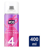 VO5 Extra Firm Hold Hairspray 400ml