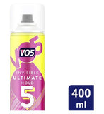 VO5 Ultimate Hold Hairspray 400ml