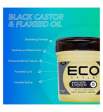 Eco Style Black Castor & Flaxseed Oil Styling Gel 473ml