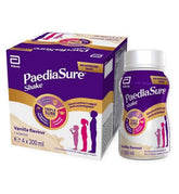 PaediaSure Shake, 4 x 200ml, Vanilla Ready to Drink Nutritional Supplement for Kids