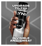 Lynx Black Antiperspirant 250ml