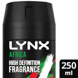 Lynx Africa Aerosol Bodyspray Deodorant 250ml