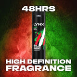 Lynx Africa Aerosol Bodyspray Deodorant 250ml
