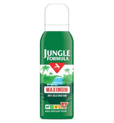 Jungle Formula Maximum Aerosol Insect Repellent 125ml - Up To 8.5 hours Protection Against Mosquitoes, Ticks & Biting Insects