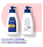 E45 Rich 24h Moisturiser Cream for Very Dry Skin 400ml