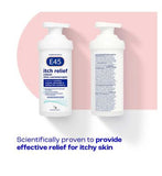 E45 Itch Relief Cream for Itchy, Irritated and Eczema Prone Skin - 500g Pump