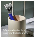 Harry’s Men’s 5 Blade Razor, Indigo Blue