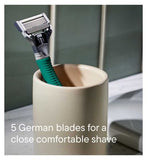 Harry’s Men’s 5 Blade Razor, Tropical Green