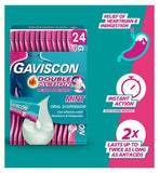 Gaviscon Double Action Heartburn & Indigestion Mint Sachets 24x10ml