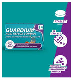 Guardium Acid Reflux Control Tabs Heartburn & Indigestion -14 tablets