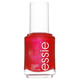 Essie Nail Polish 635 Lets Party Shimmery Pink Red Colour, Original High Shine and High Coverage Nail Polish 13.5ml