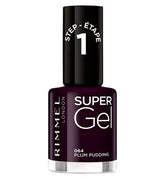 Rimmel London Super Gel Nail Polish Plum Pudding