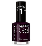 Rimmel London Super Gel Nail Polish Plum Pudding