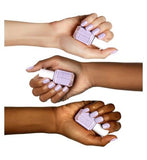 Essie Nail Polish 249 Go Ginza, Cherry Blossom Pink Lilac Colour, Original High Shine and High Coverage Nail Polish 13.5 ml