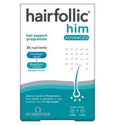 Vitabiotics Hairfollic Him Advanced - 30 Tablets + 30 Capsules