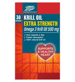 Boots Max Strength Krill Oil + Omega 3 - 30 Capsules