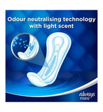 Always Maxi Profresh Night Sanitary Towels X9